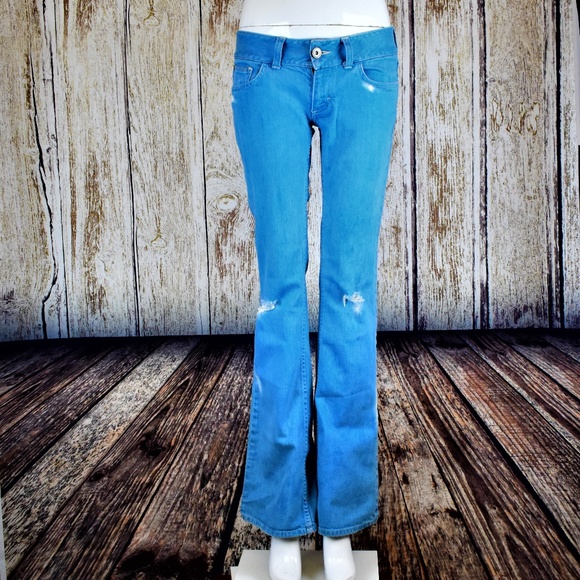 Vans Denim - Vans Off The Wall Blue Denim Jeans Size 5